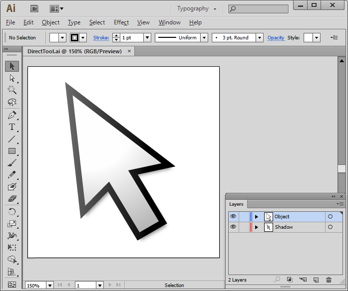 Multimedia Vector Icons - one icon in Adobe Illustrator